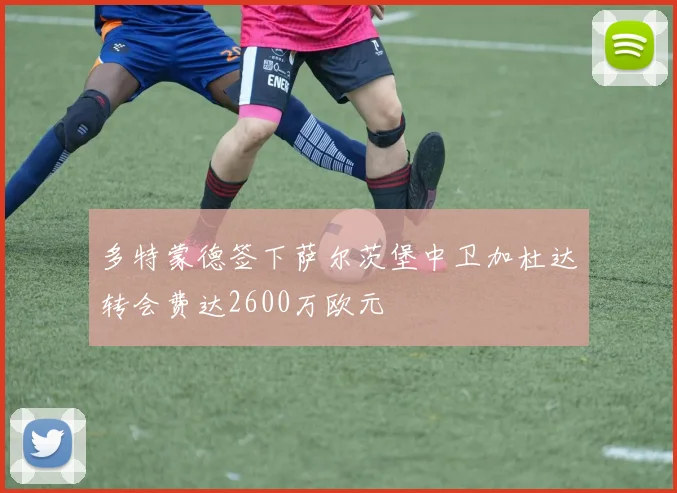 多特蒙德签下萨尔茨堡中卫加杜达转会费达2600万欧元